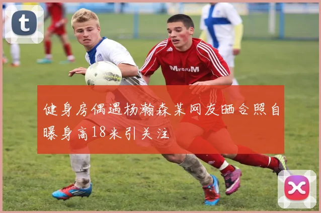 健身房偶遇杨瀚森某网友晒合照自曝身高18米引关注